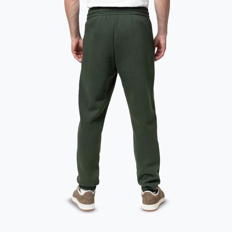 Pantaloni uomo Pitbull Hilltop Track Hatton dark green 3