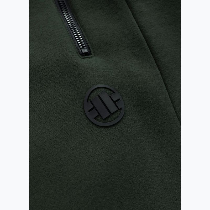 Pantaloni uomo Pitbull Hilltop Track Hatton dark green 8