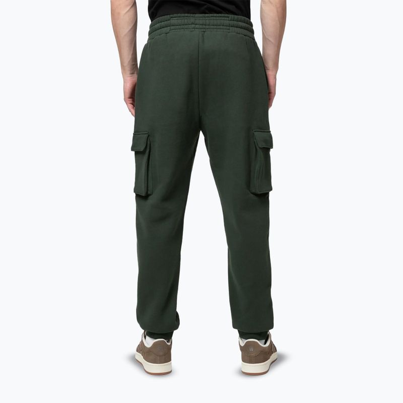 Pantaloni da uomo Pitbull Cypress Sport Cargo dark green 3