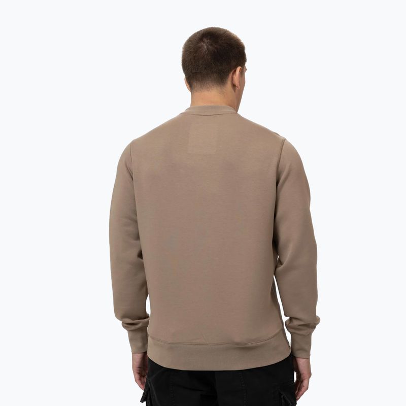 Felpa uomo Pitbull Sampson Crewneck Sweatshirt pale sand 3
