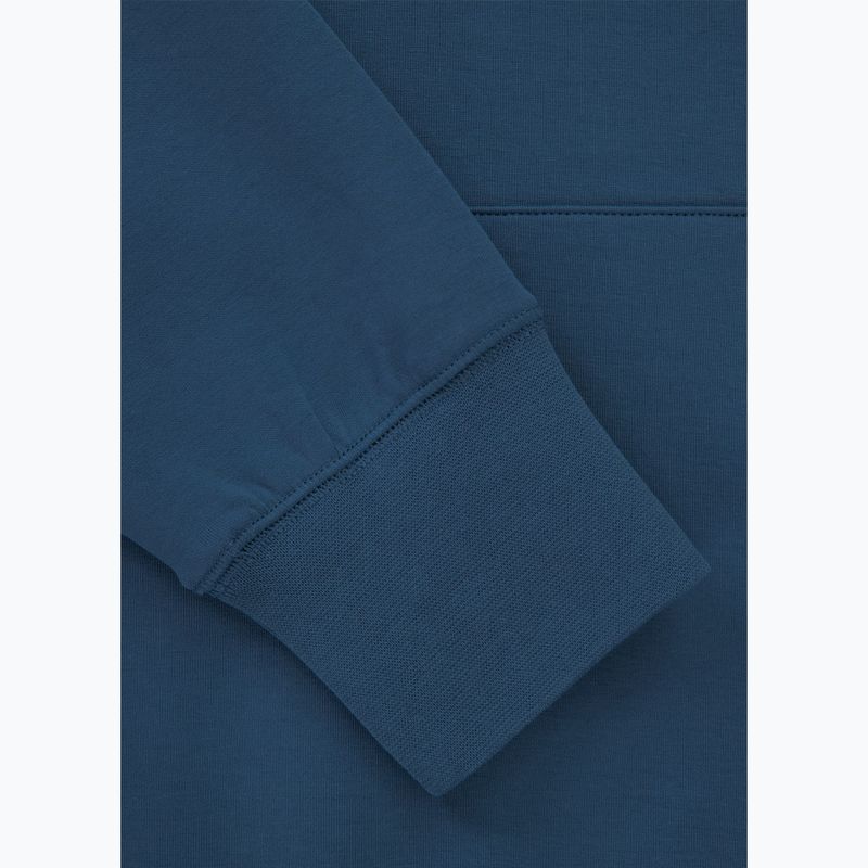 Felpa uomo con cappuccio Pitbull Sampson petrol blue 9