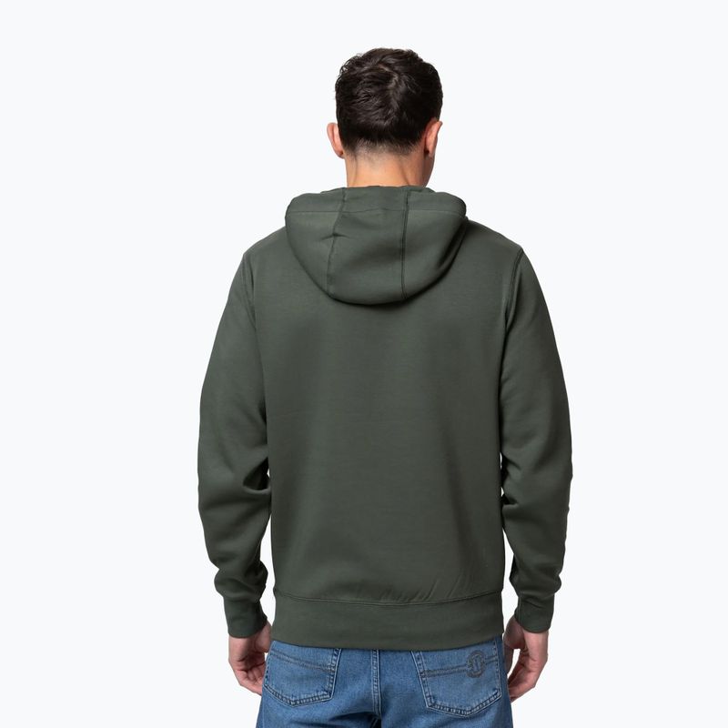 Felpa da uomo Pitbull Sampson Hooded Sweatshirt old green 3