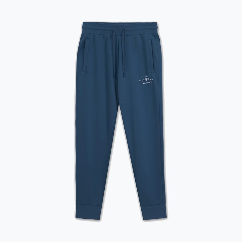 Pantaloni uomo Pitbull Sampson Track Pants petrol blue 4