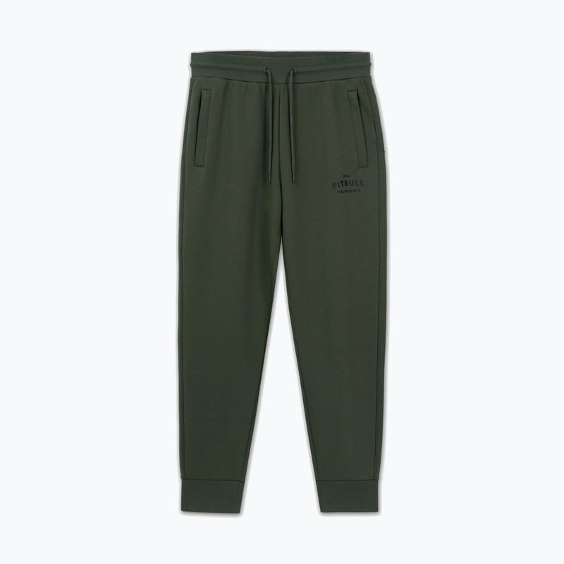 Pantaloni uomo Pitbull Sampson Track Pants old green 4