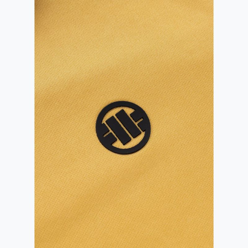 Felpa uomo Pitbull Trackjacket Tape Logo Terry Group pale yellow 10