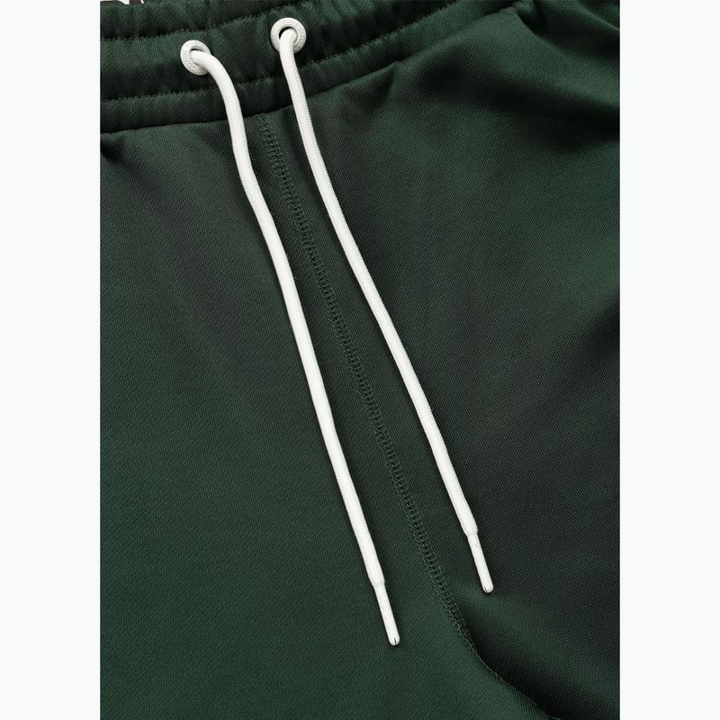 Pantaloni uomo Pitbull Trackpants Tape Logo Terry Group bottle green 8