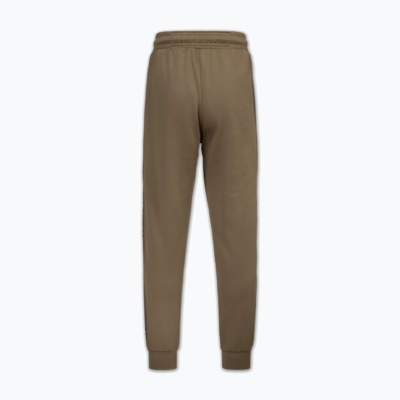 Pantaloni da uomo Pitbull Trackpants Tape Logo Terry Group coyote brown 3