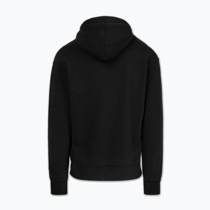 Felpa uomo Pitbull Orlando Hooded washed dark graphite 4