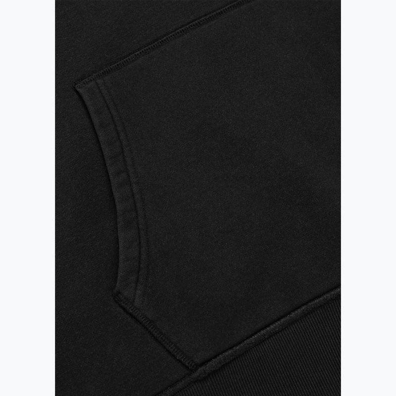 Felpa uomo Pitbull Orlando Hooded washed dark graphite 7