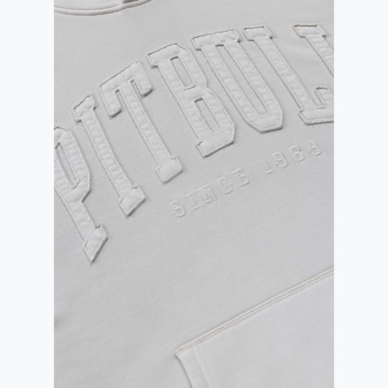 Felpa uomo Pitbull Orlando Hooded white stone 3