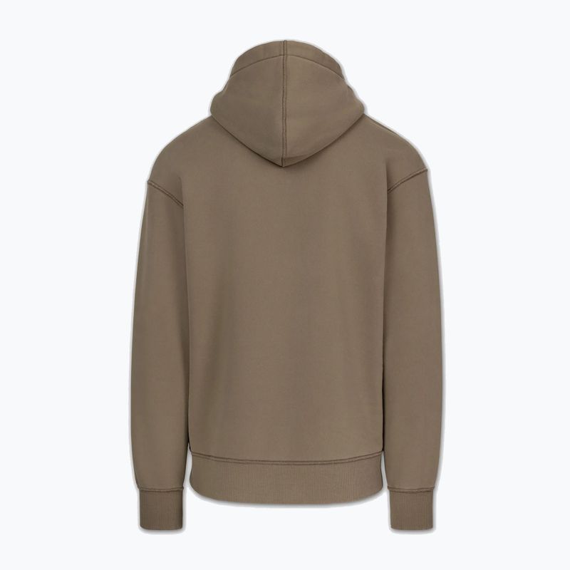 Felpa uomo Pitbull Orlando Hooded coyote brown 2