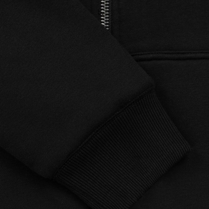 Felpa con cappuccio con zip uomo Pitbull Ruffin Detroit Hooded Zip black/black 11