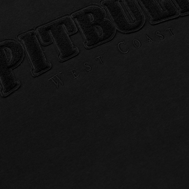 Felpa con cappuccio con zip uomo Pitbull Ruffin Detroit Hooded Zip black/black 14