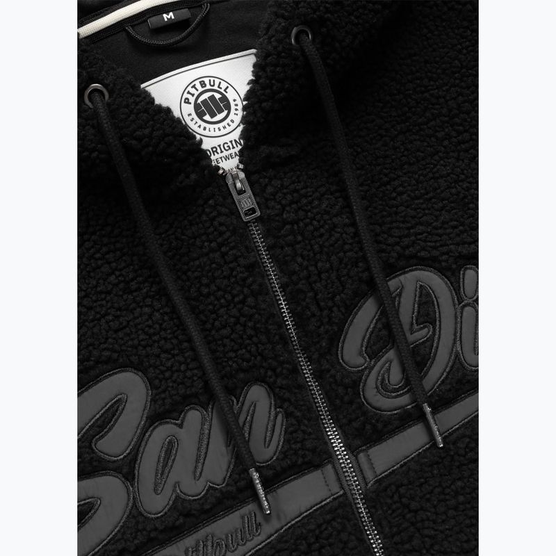 Felpa uomo Pitbull Galaxy Hooded Zip black 7