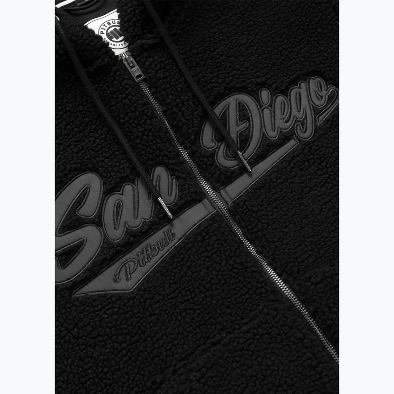 Felpa uomo Pitbull Galaxy Hooded Zip black 8