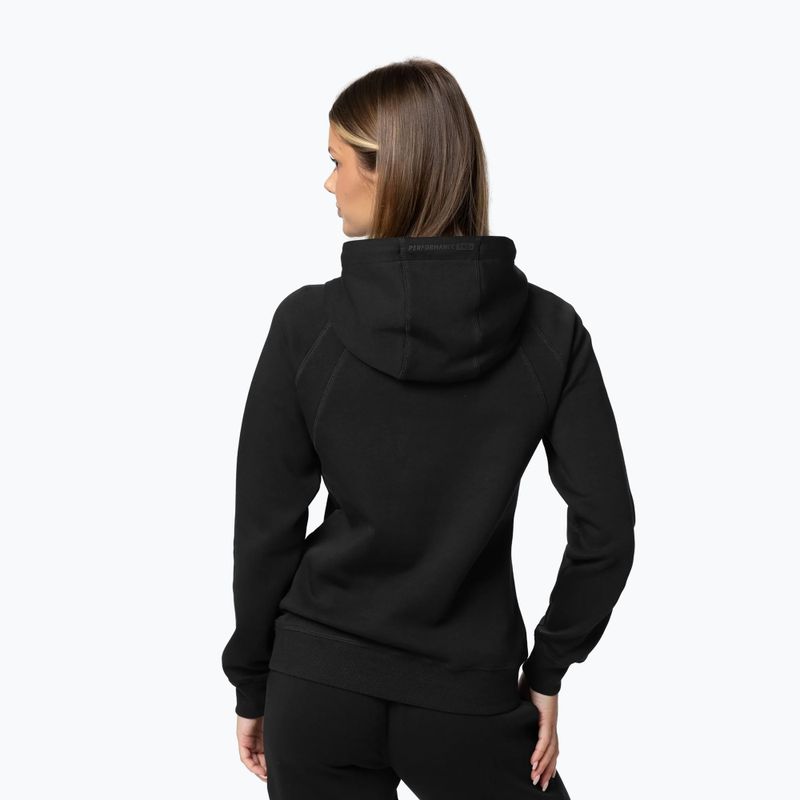 Felpa donna Pitbull Explory Hooded black 3