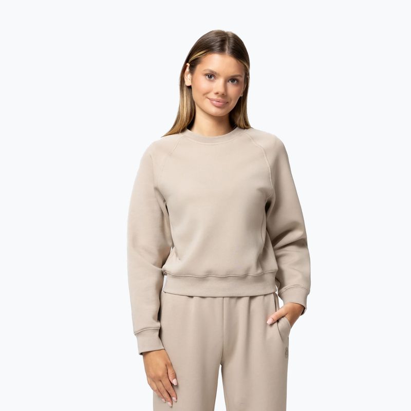 Felpa donna Pitbull Discovery Crewneck Sweatshirt cappuccino