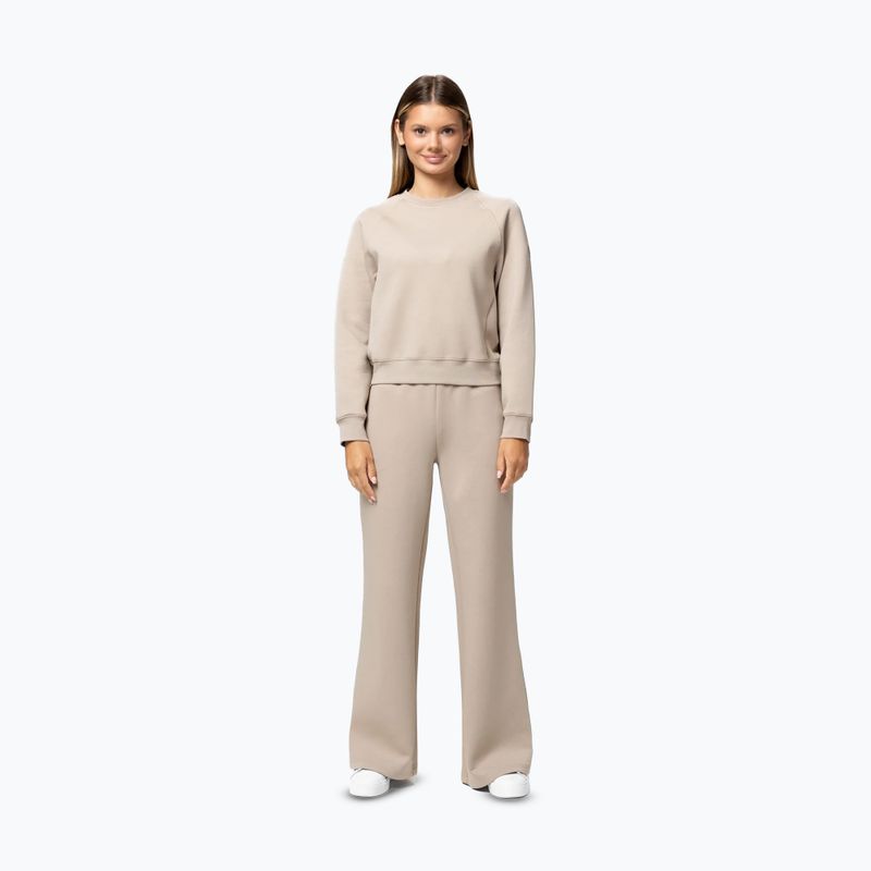 Felpa donna Pitbull Discovery Crewneck Sweatshirt cappuccino 2