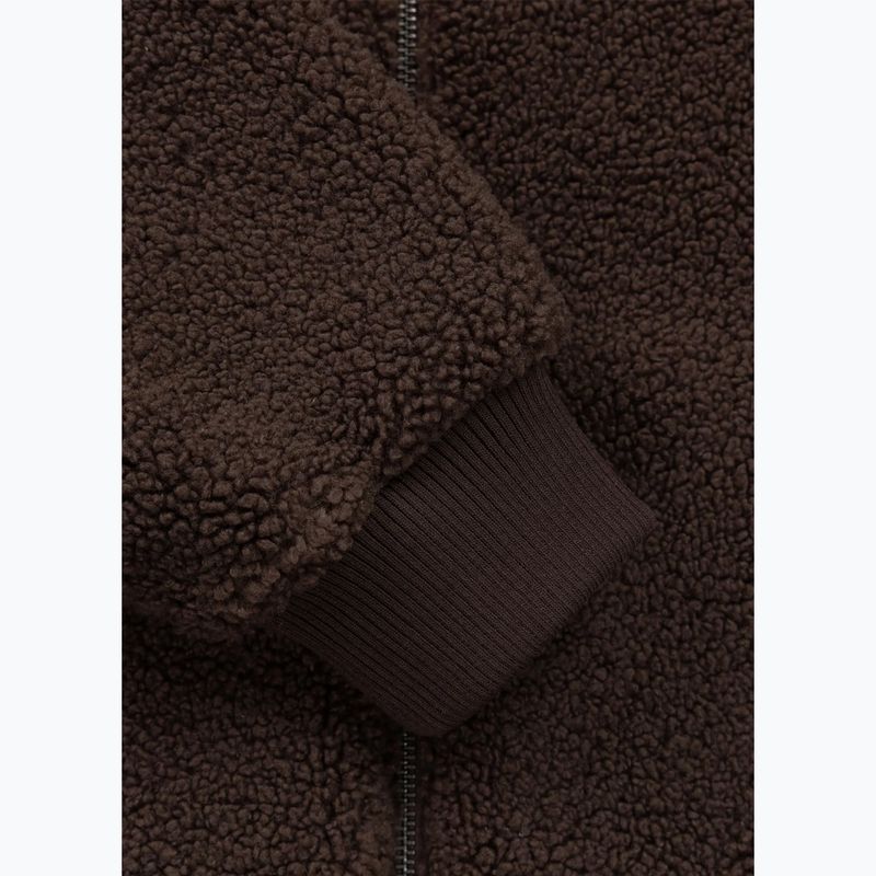 Felpa donna Pitbull Daisy Hooded Zip dark chocolate 10