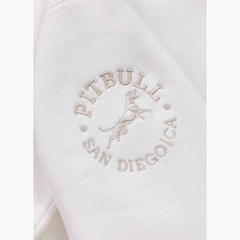 Felpa donna Pitbull Crewneck Fiora off-white 8
