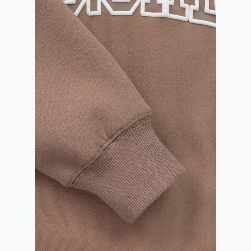 Felpa donna Pitbull Crewneck Fiora chocolate mousse 10