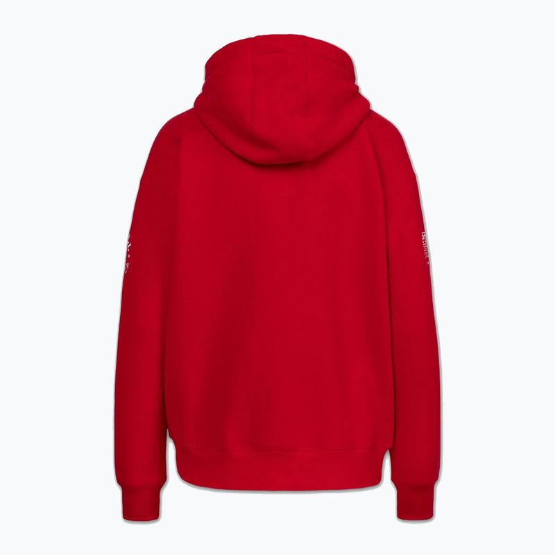 Felpa donna Pitbull Fiora Hooded wild red 5