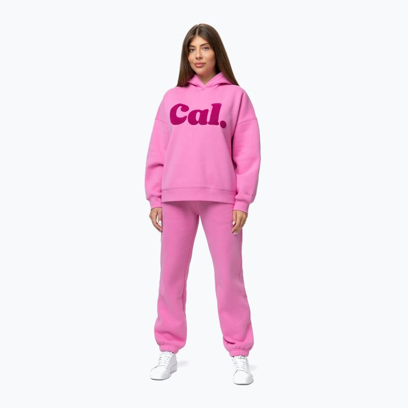 Felpa donna Pitbull Cal. Hooded ice pink 2