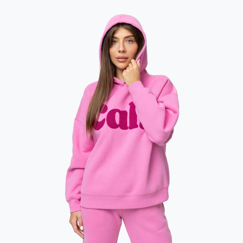 Felpa donna Pitbull Cal. Hooded ice pink 5