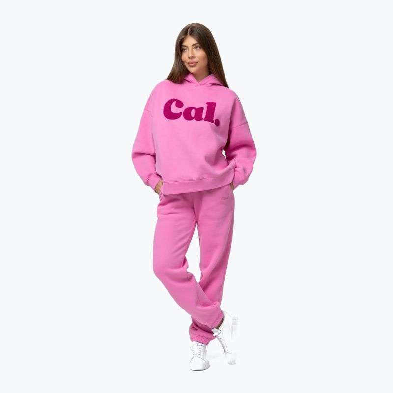 Felpa donna Pitbull Cal. Hooded ice pink 6