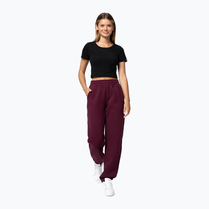 Pantaloni donna Pitbull Tulla grape wine 2