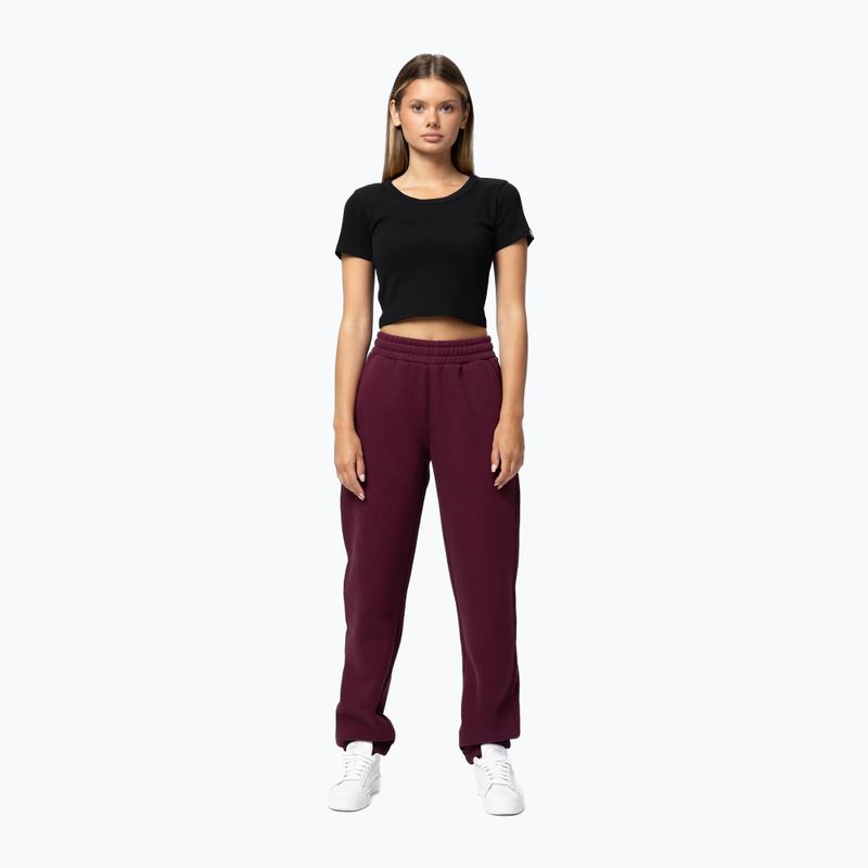 Pantaloni donna Pitbull Tulla grape wine 4