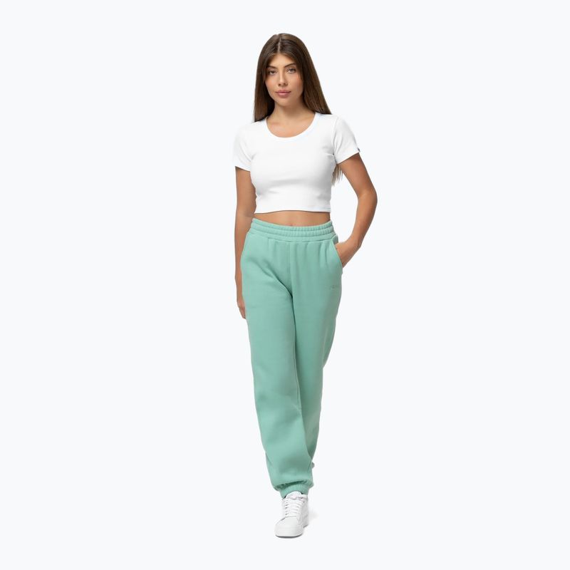 Pantaloni donna Pitbull Tulla light mint 2
