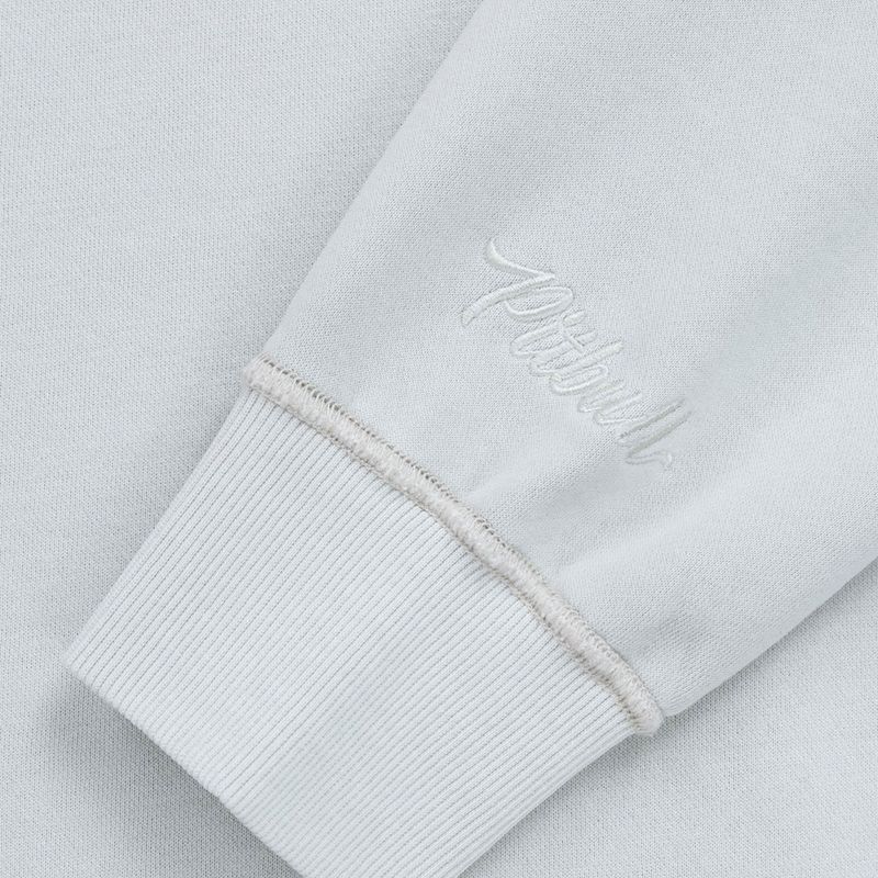 Felpa donna Pitbull Lovia Hooded white stone 9