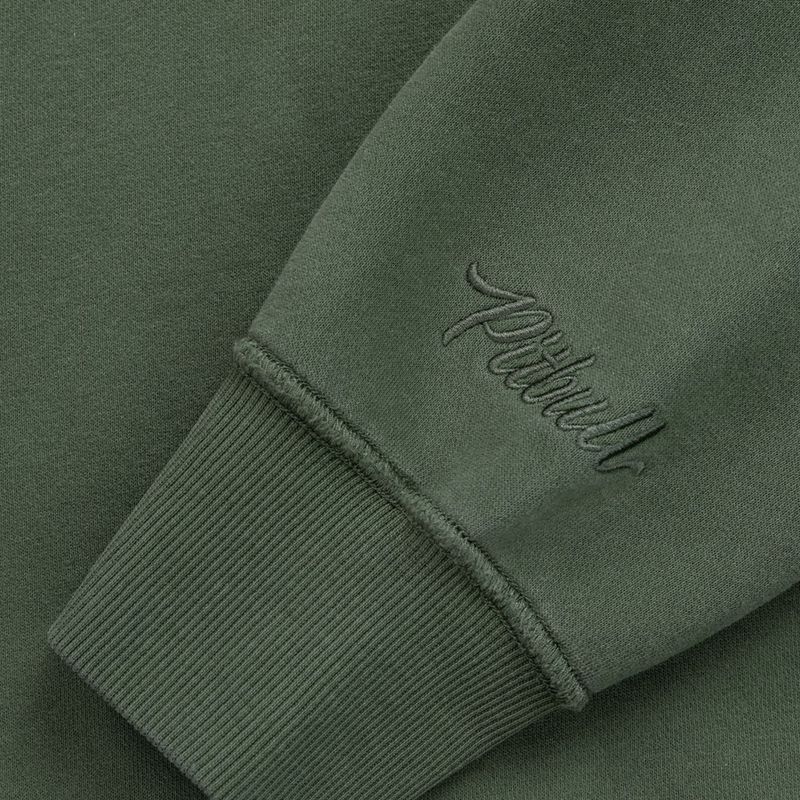 Felpa donna Pitbull Lovia Hooded sage green 9