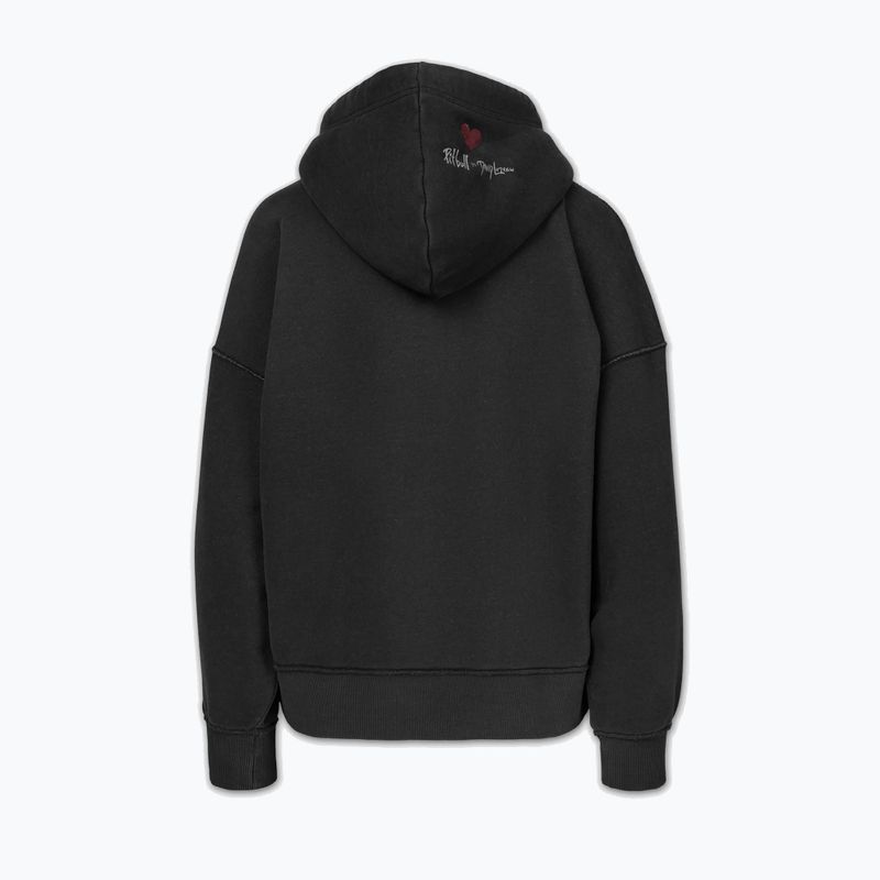 Felpa donna Pitbull Thick & Thin Hooded dark graphite 5