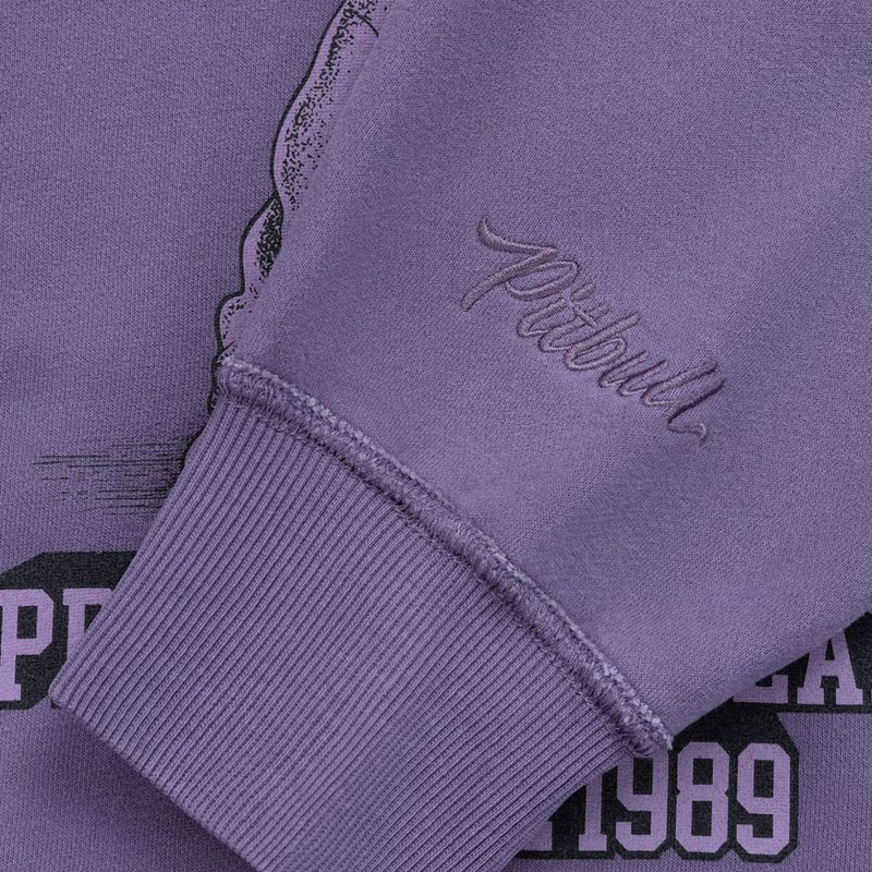 Felpa donna Pitbull Love Bites Hodded dusty grape 8