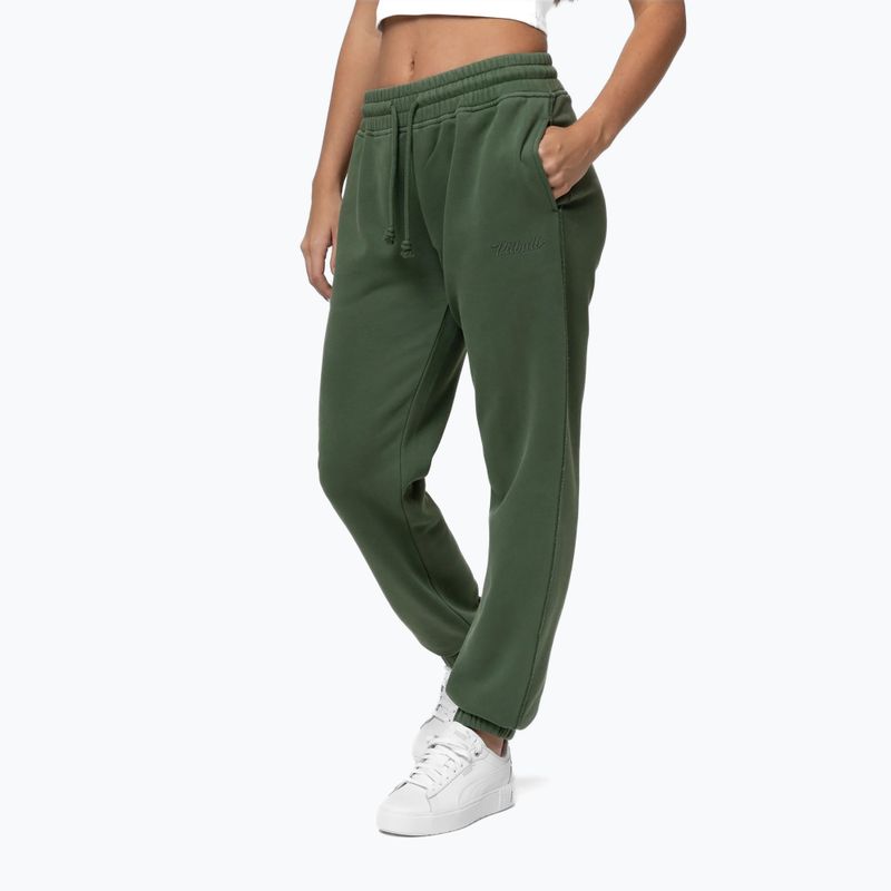 Pantaloni donna Pitbull Lovia sage green 4