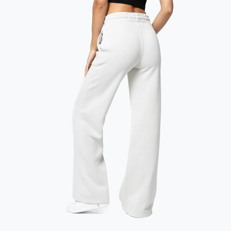 Pantaloni donna Pitbull Lovia Wide white stone 3