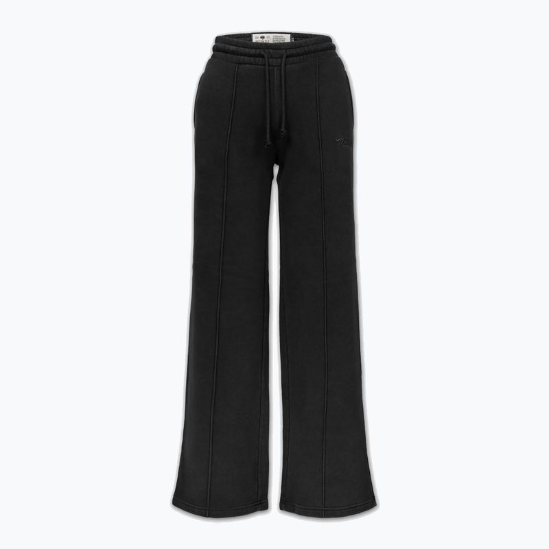 Pantaloni donna Pitbull Lovia Wide washed dark graphite 5