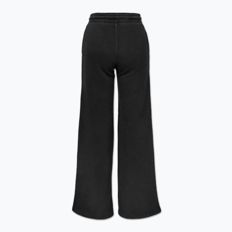Pantaloni donna Pitbull Lovia Wide washed dark graphite 6