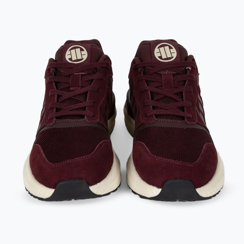 Scarpe da uomo Pitbull Encino dark burgundy 3