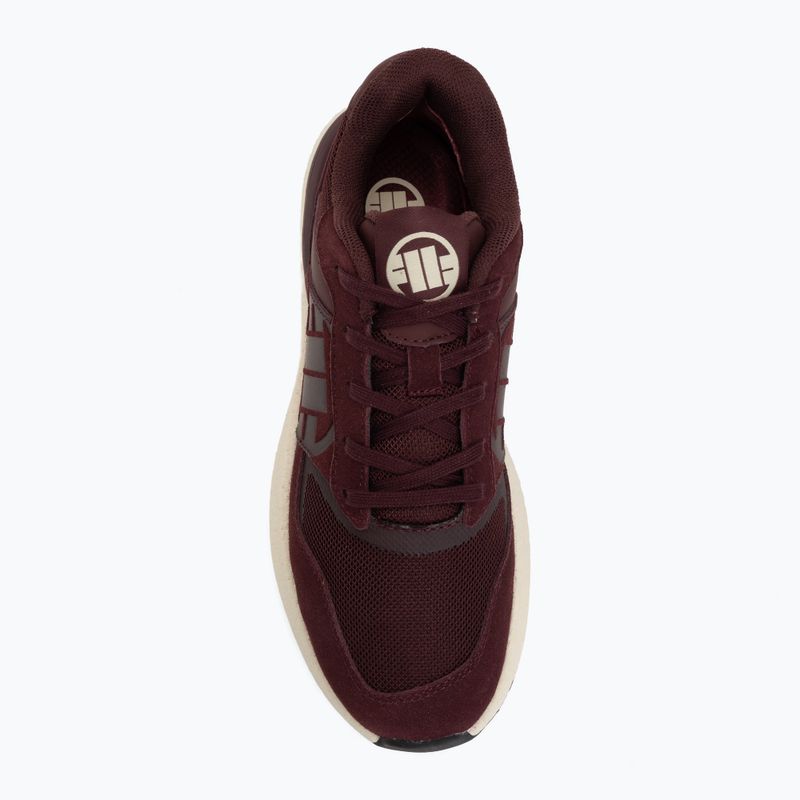 Scarpe da uomo Pitbull Encino dark burgundy 5