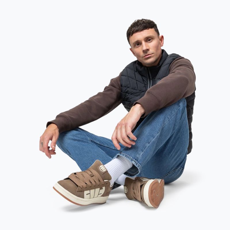 Scarpe da uomo Pitbull Walker Logo coyote brown 9