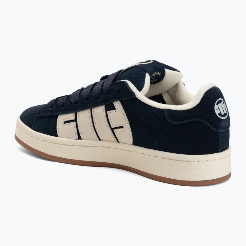 Scarpe da uomo Pitbull Walker Logo petrol blue 3