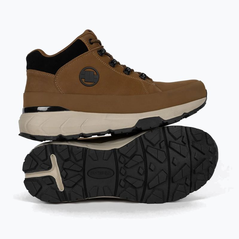 Scarpe invernali da uomo Pitbull Cabrillo leather brown 4