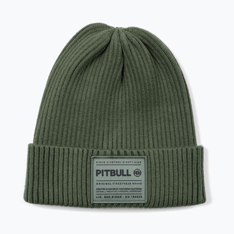 Berretto invernale Pitbull Beanie Dock grassy green