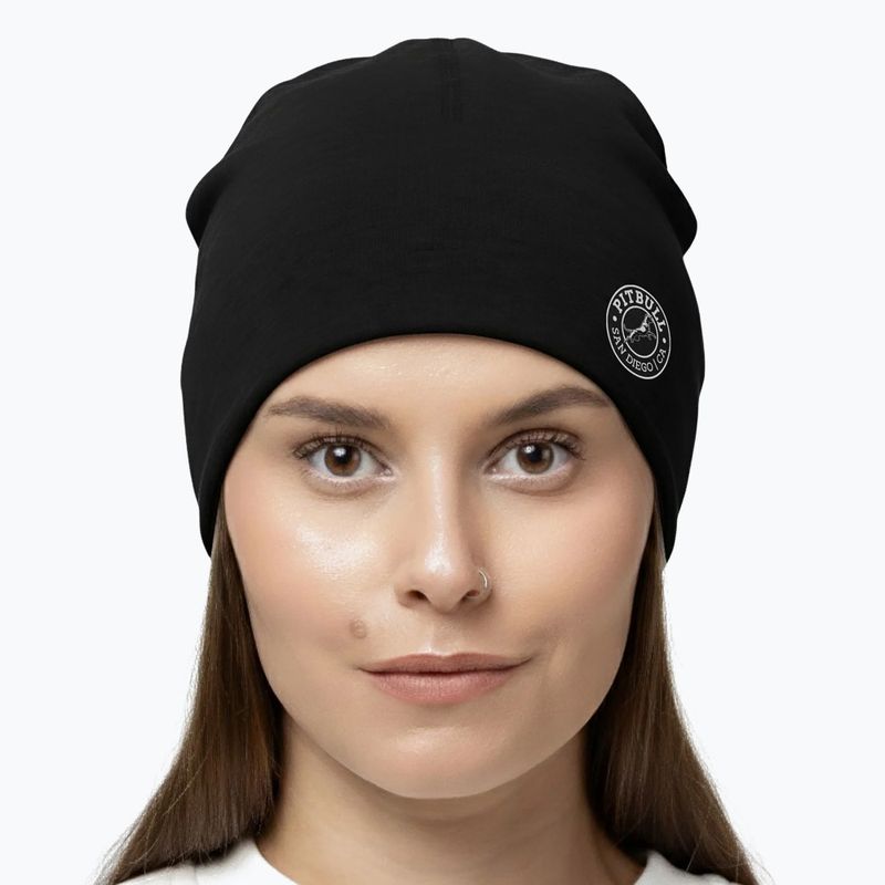 Berretto invernale Pitbull San Diego Ca Beanie black 4