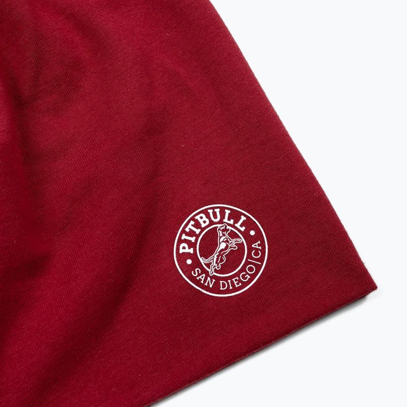 Berretto invernale Pitbull San Diego Ca Beanie burgundy 2