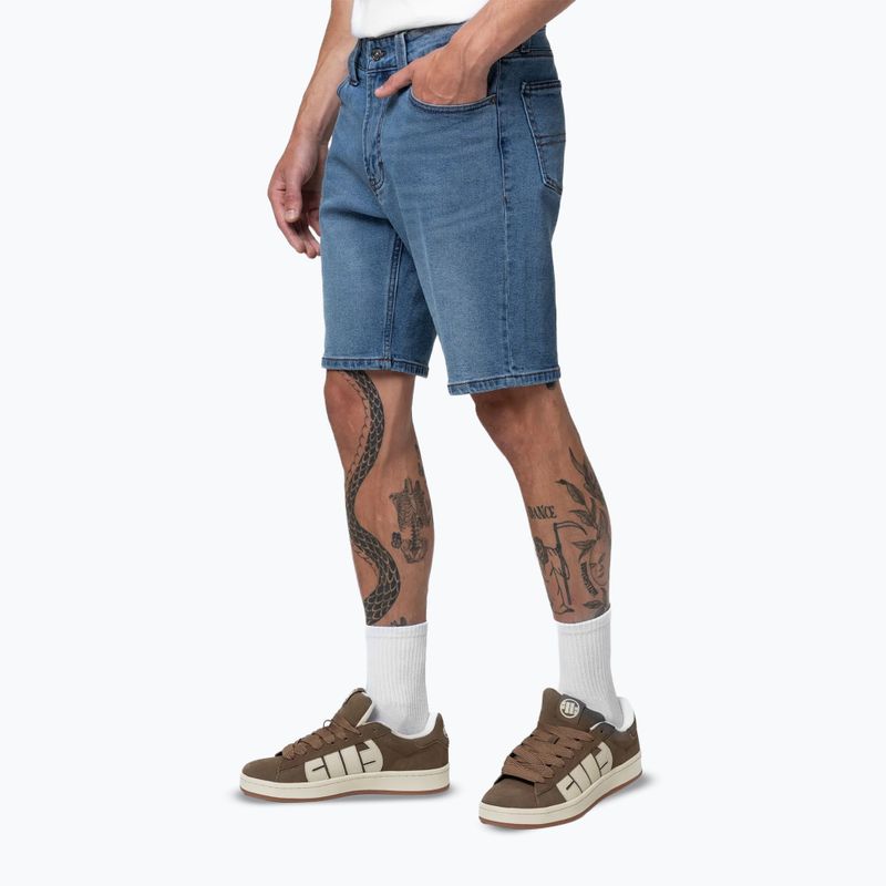 Pantaloncini da uomo Pitbull Hornblend Jeans Pocket classic wash 4