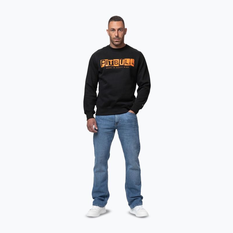 Felpa uomo Pitbull Crewneck Blacky black 2